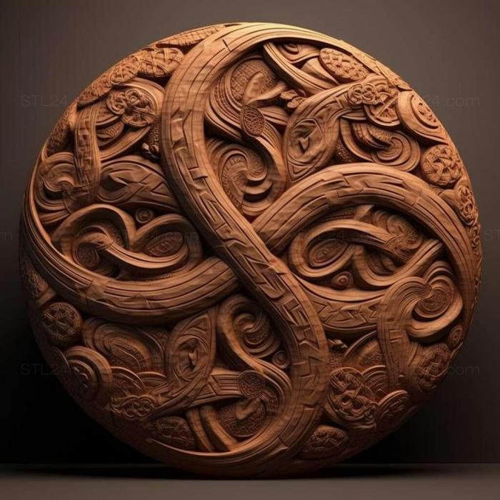 Patterns and decorations (stl infinity 2, PATTERN_1734) 3D models for cnc